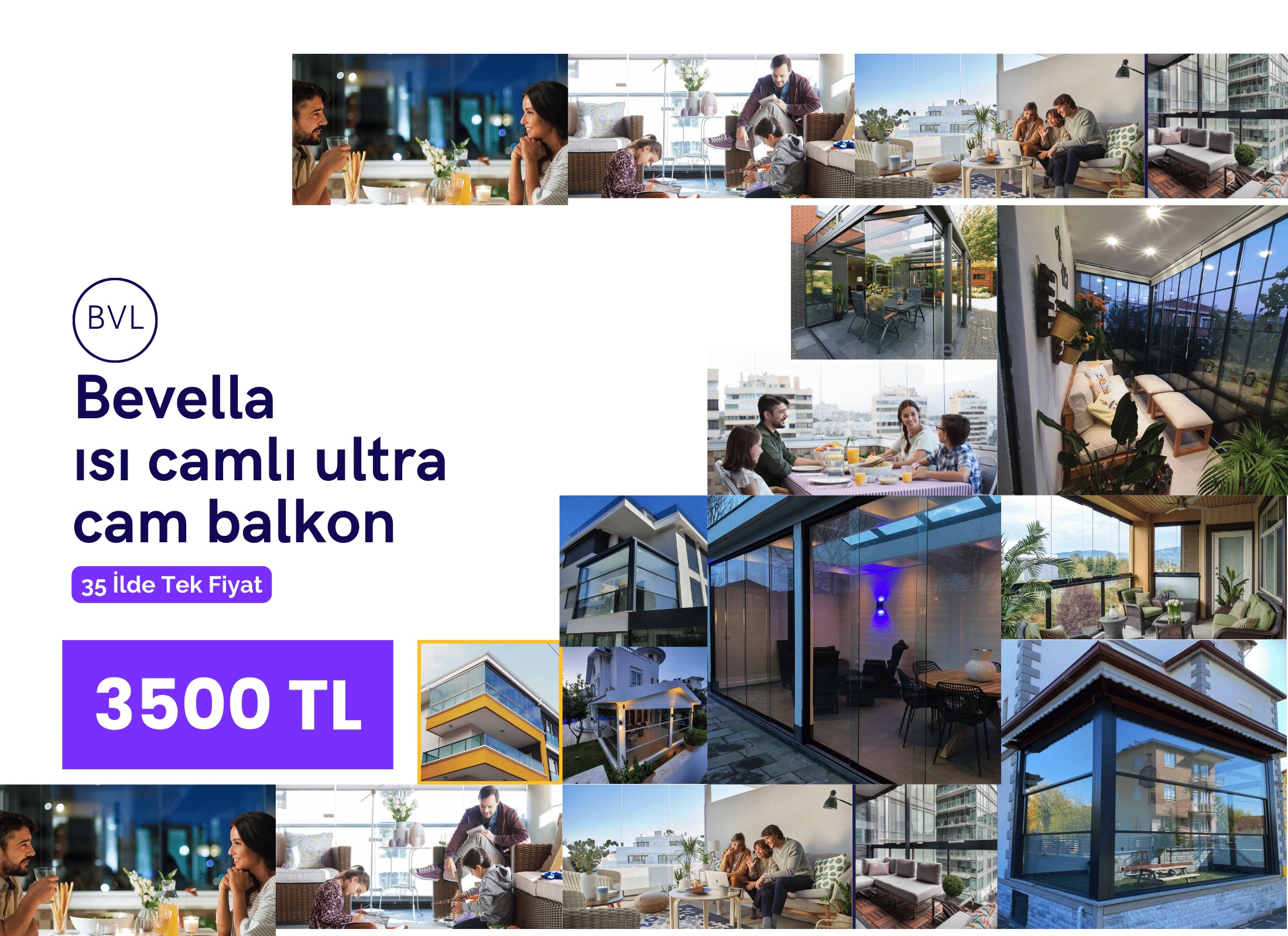 bevella home cam balkon sistemleri ısıcamlı cam balkon